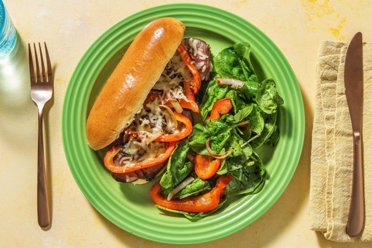 Italian-Style Steak Sandwiches