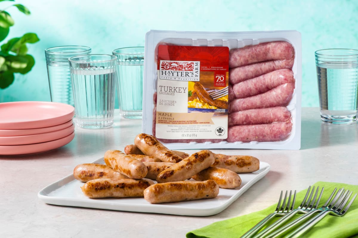 Hayter's Turkey Maple Breakfast Sausage