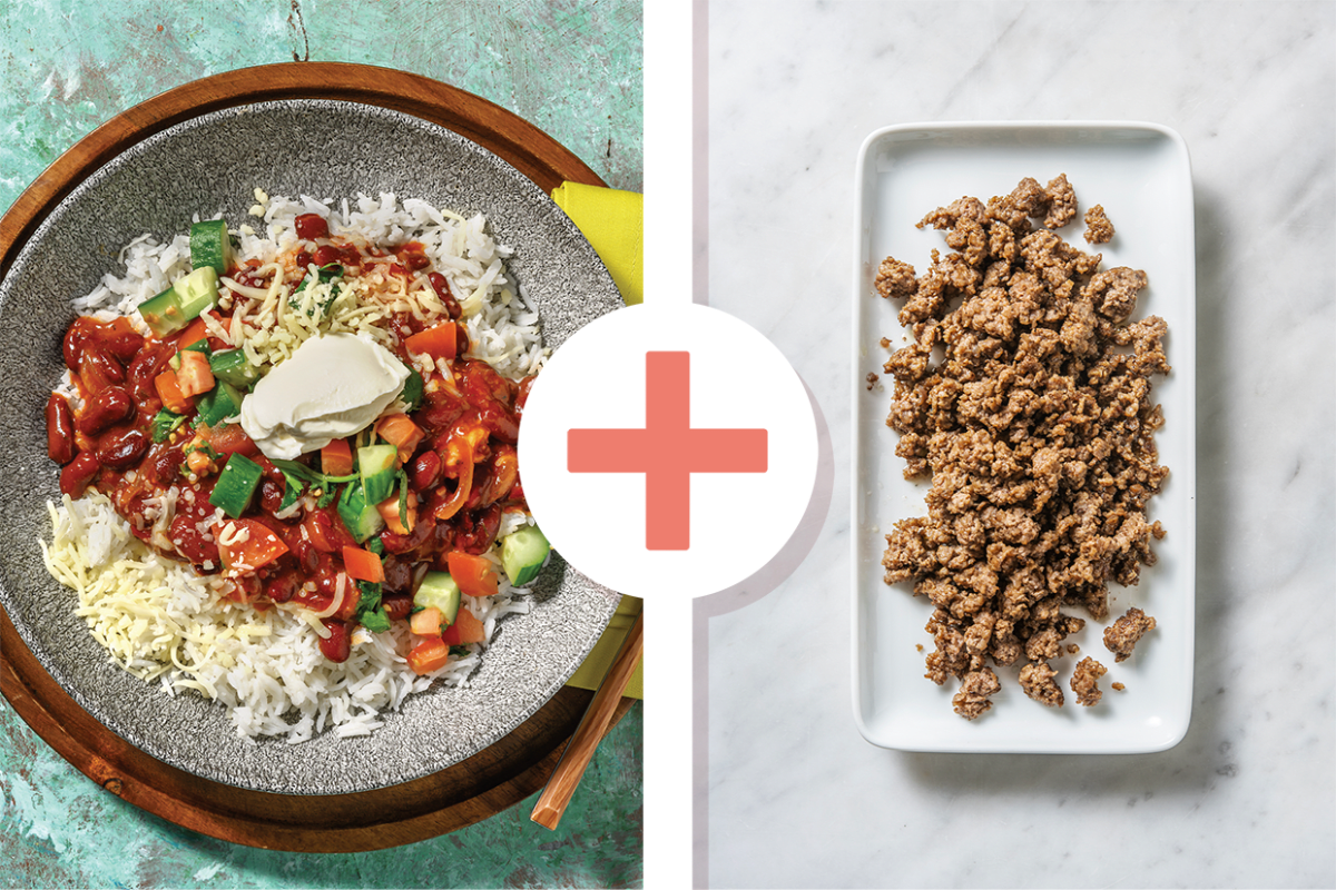 Louisiana Beef & Bean Burrito Bowl
