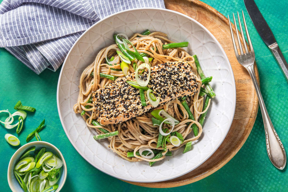 Sesame-Crusted Salmon