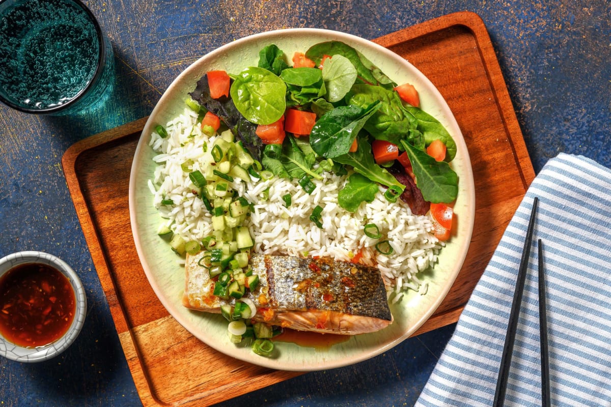 Grilled Thai-Spiced Salmon