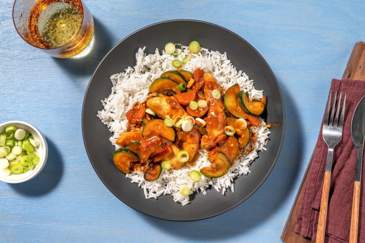 Sauté aux arachides à l’indonésienne