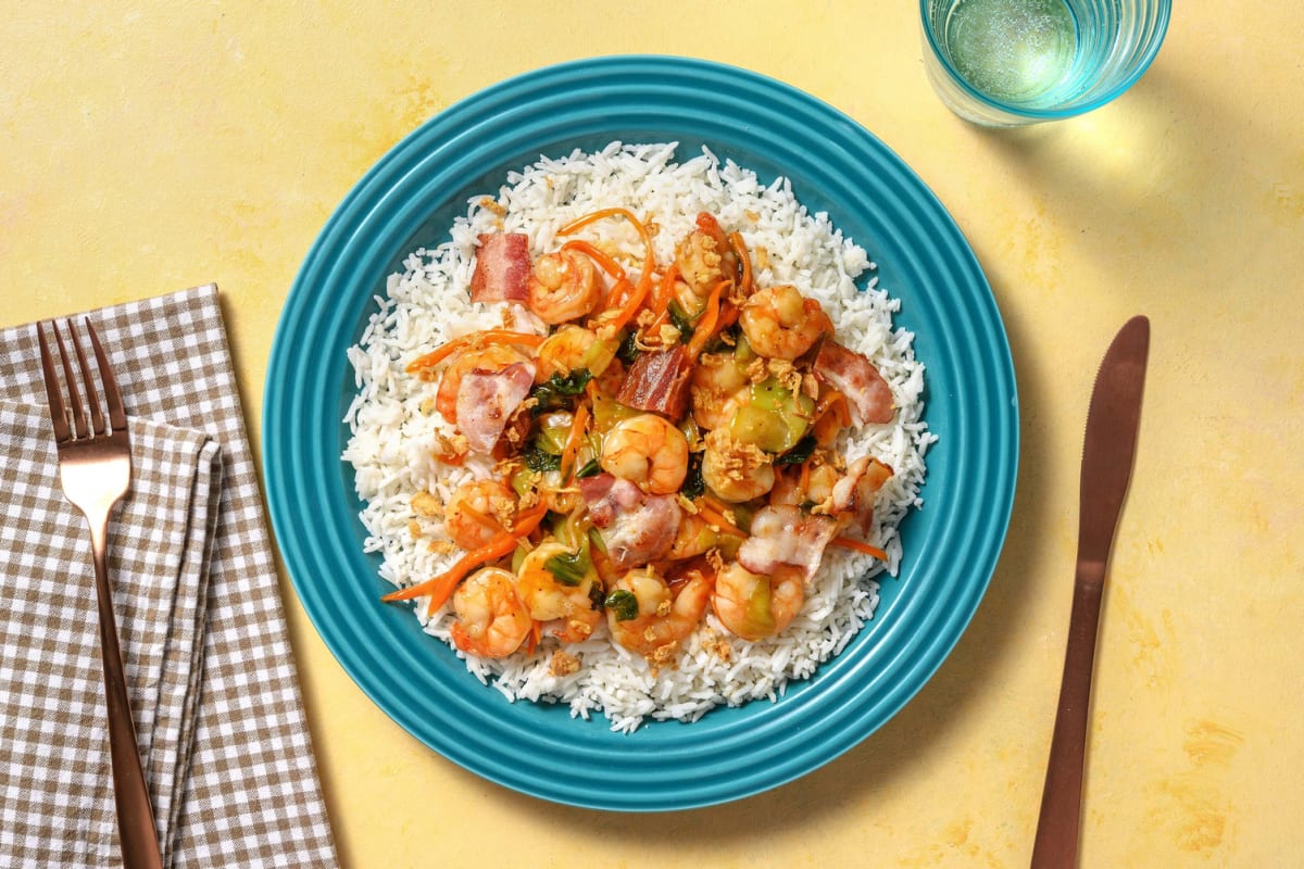 Ginger Shrimp Stir-Fry