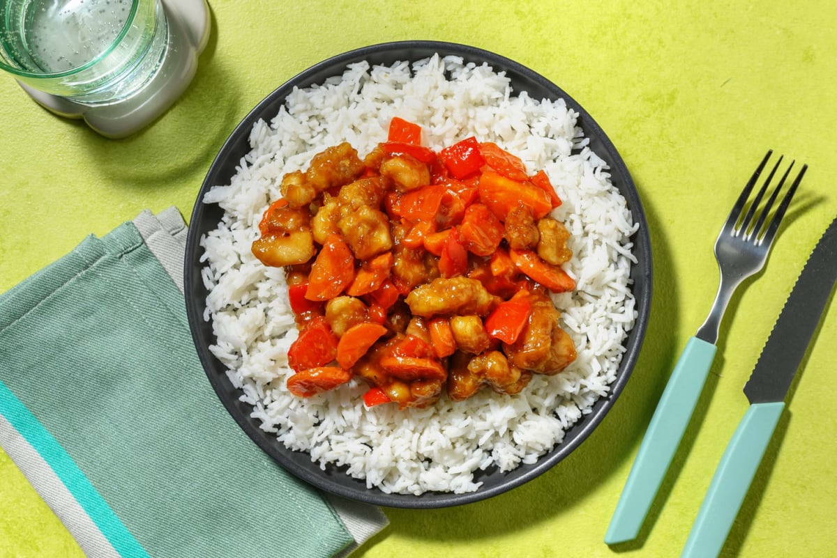 Maple-Ginger Chicken Breasts Stir-Fry