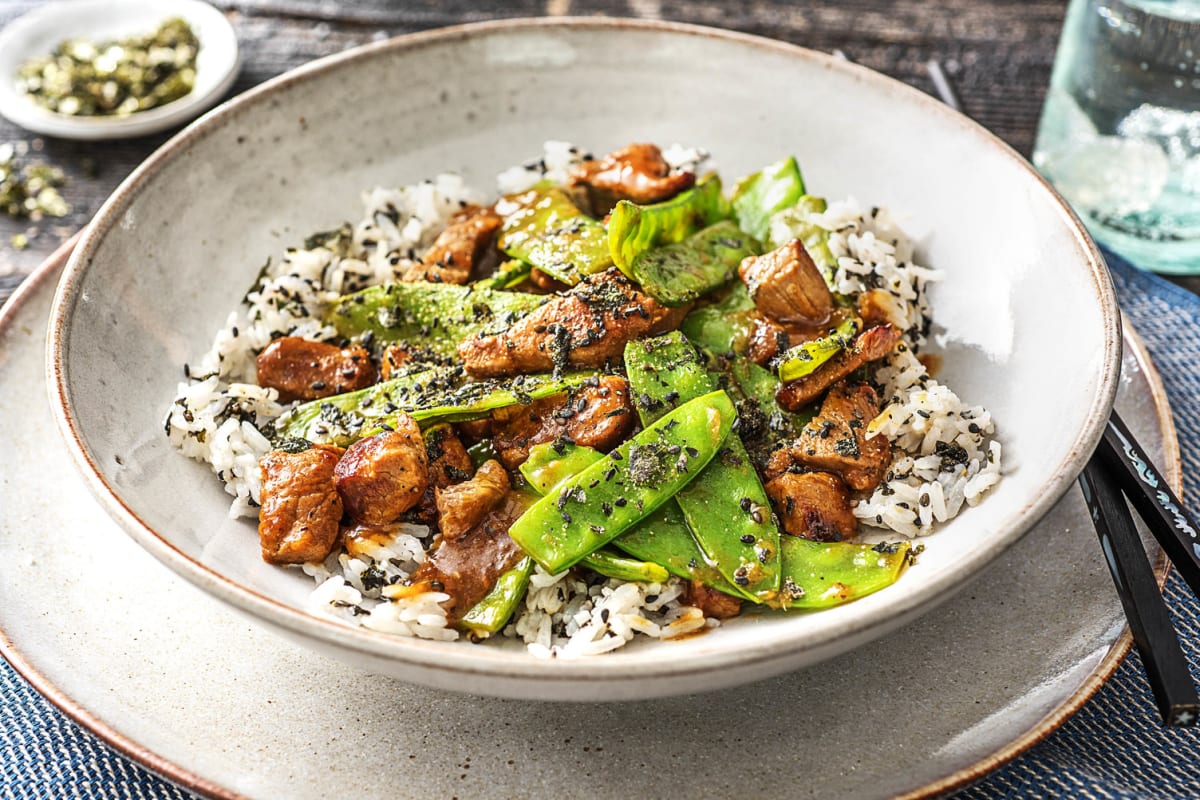 Ginger Pork Stir-Fry