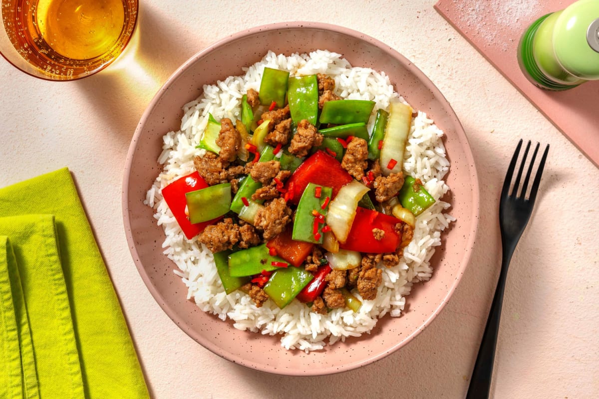 Sweet and Spicy Pork Stir-Fry