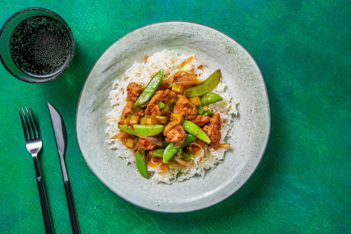 Sweet and Savoury Pork Stir-Fry