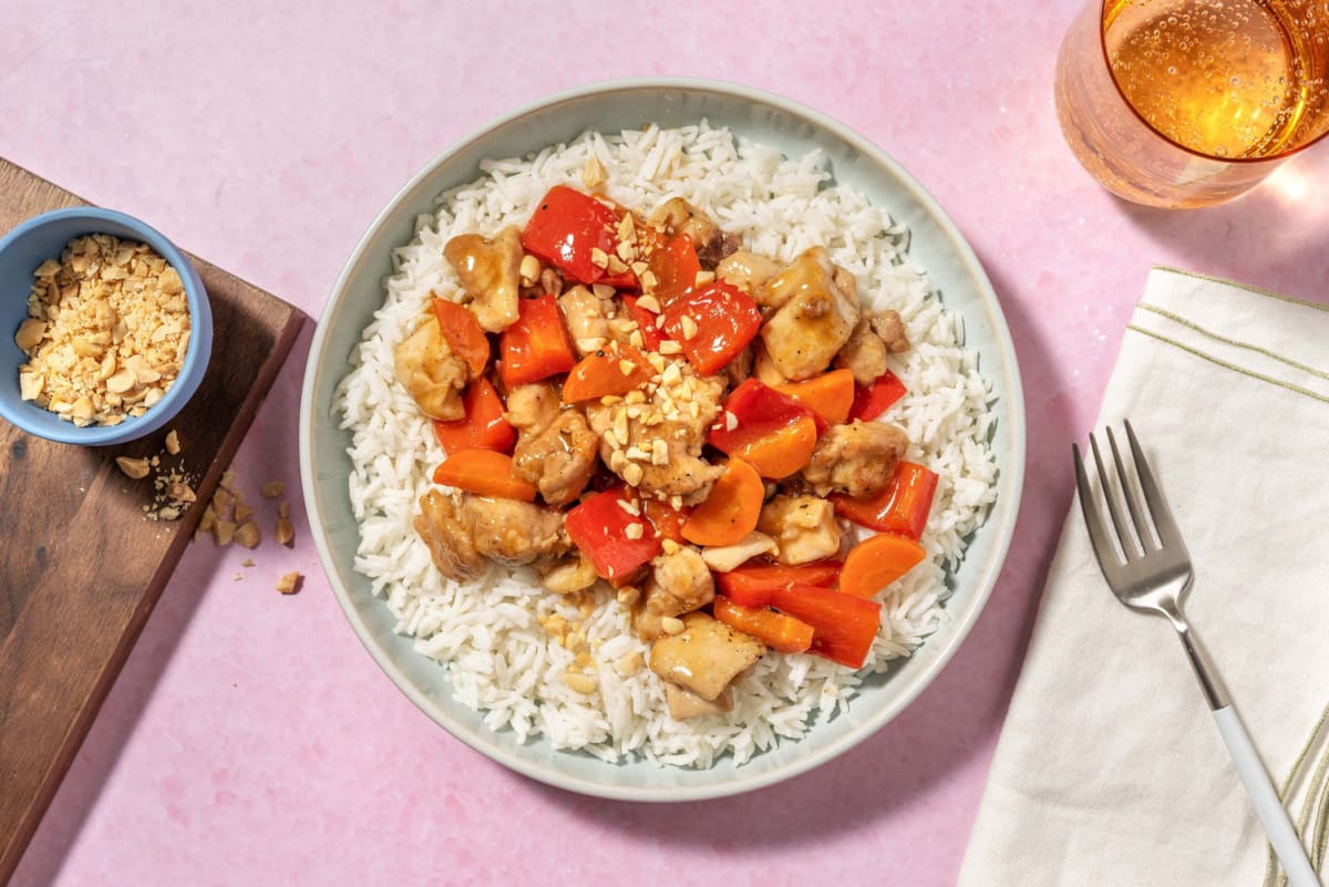 Savoury Apricot Chicken Stir-Fry