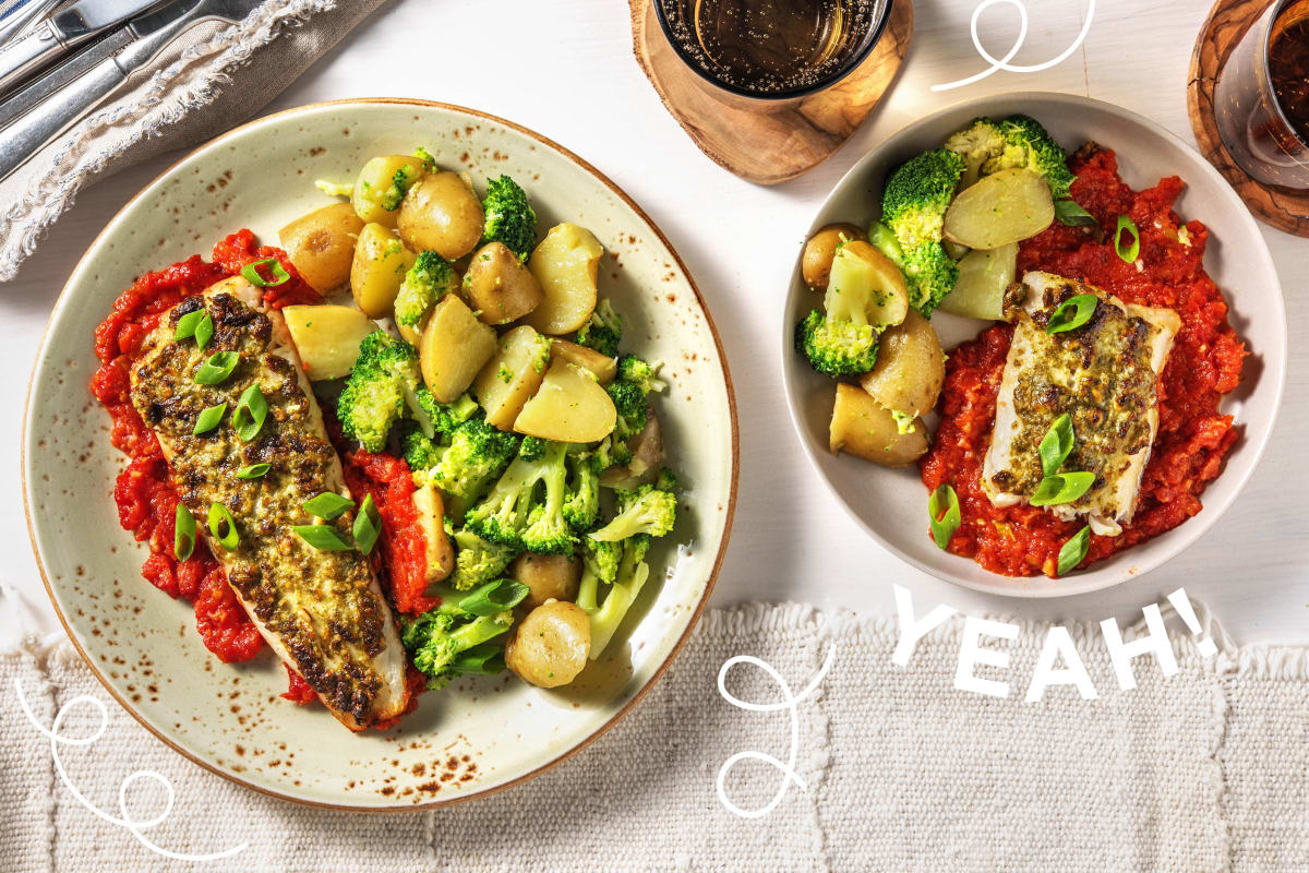 Schnelles Fischfilet auf italienische Art Rezept | HelloFresh