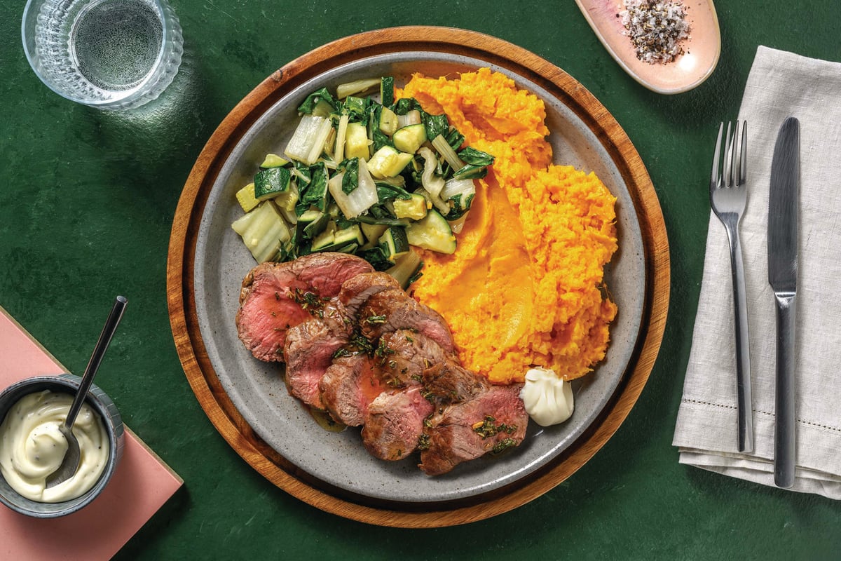 Seared Beef Rump And Garlic Rosemary Sauce Recipe Hellofresh 0422