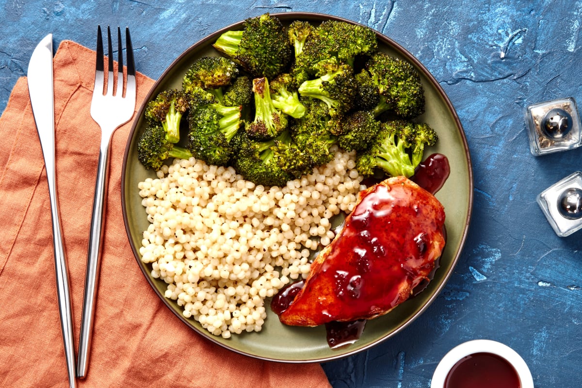 Sweet 'n' Smoky Cherry Chicken