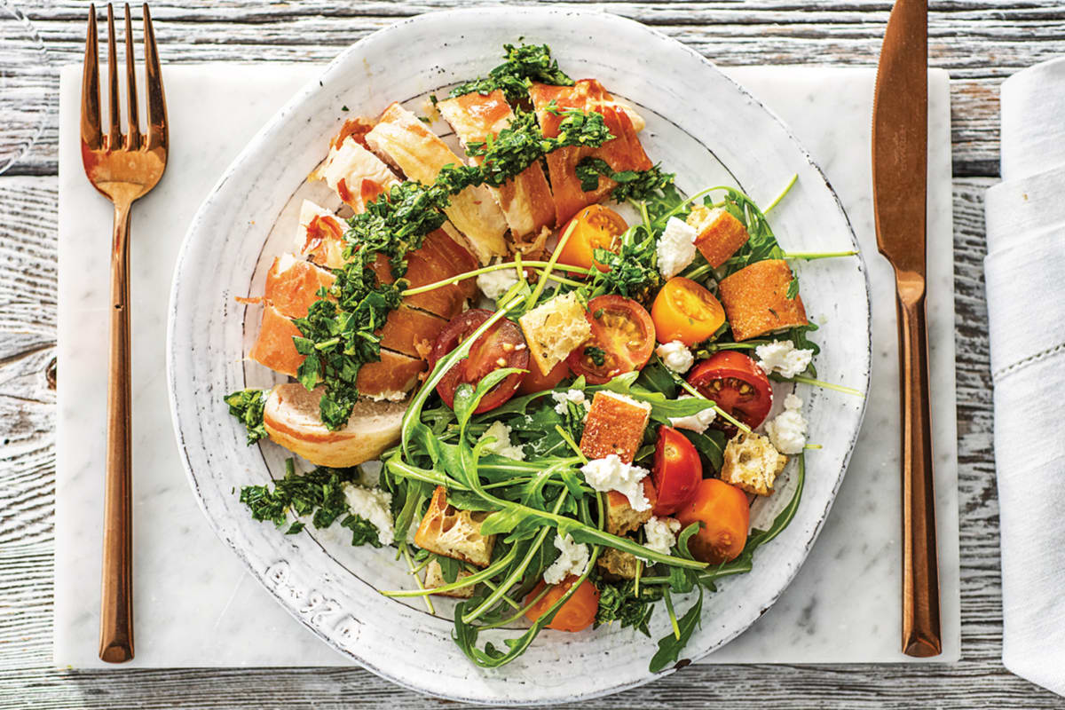 Serrano Ham-Wrapped Chicken Breast