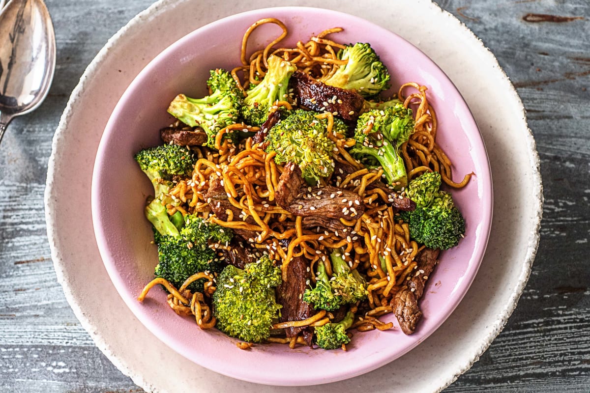 Sesame Beef Stir Fry