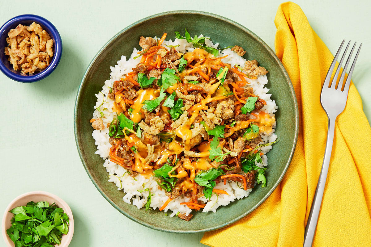 Sesame-Soy Chicken Bowls