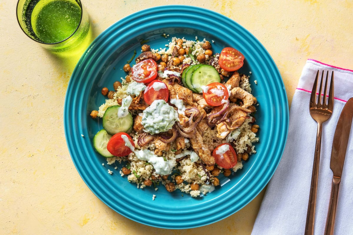 Shawarma Spiced Turkey and Couscous