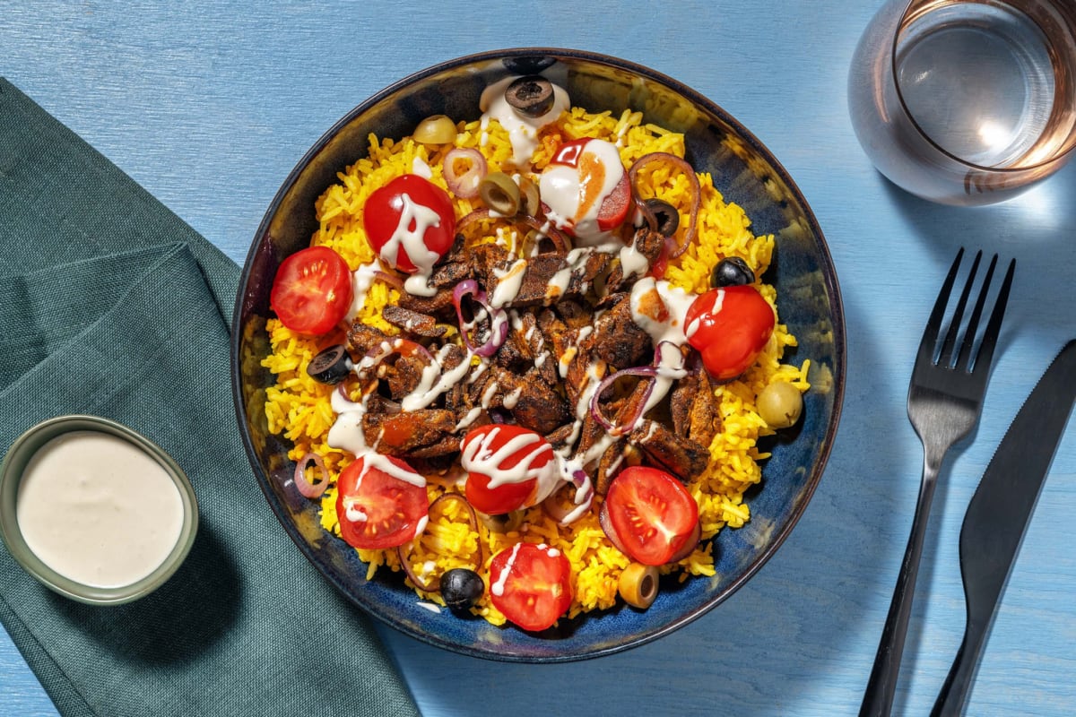 Shawarma-Style Veggie Bowls