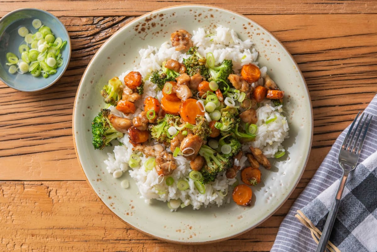 Sheet Pan Chicken Stir-Fry