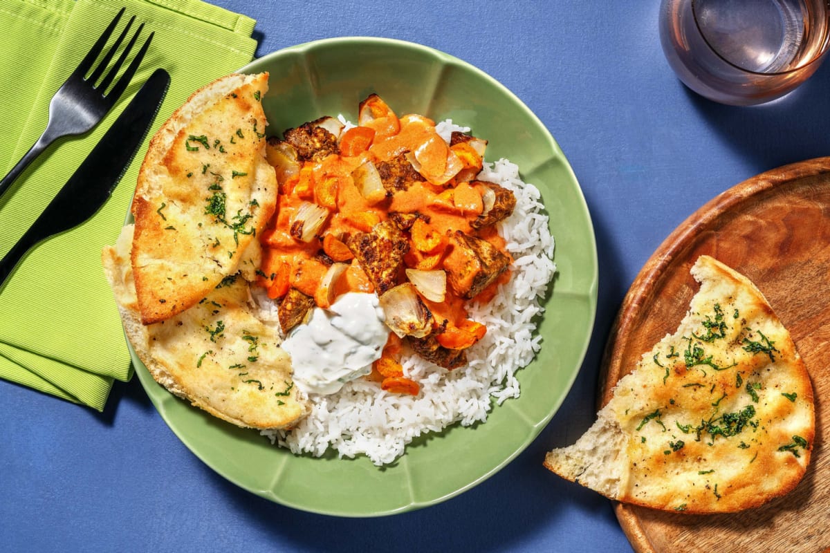 Sheet Pan Tofu Tikka