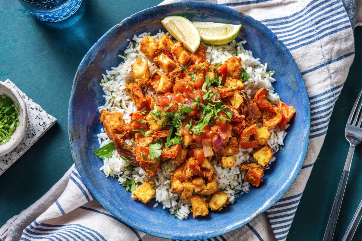 Sheet-Pan Tandoori Paneer