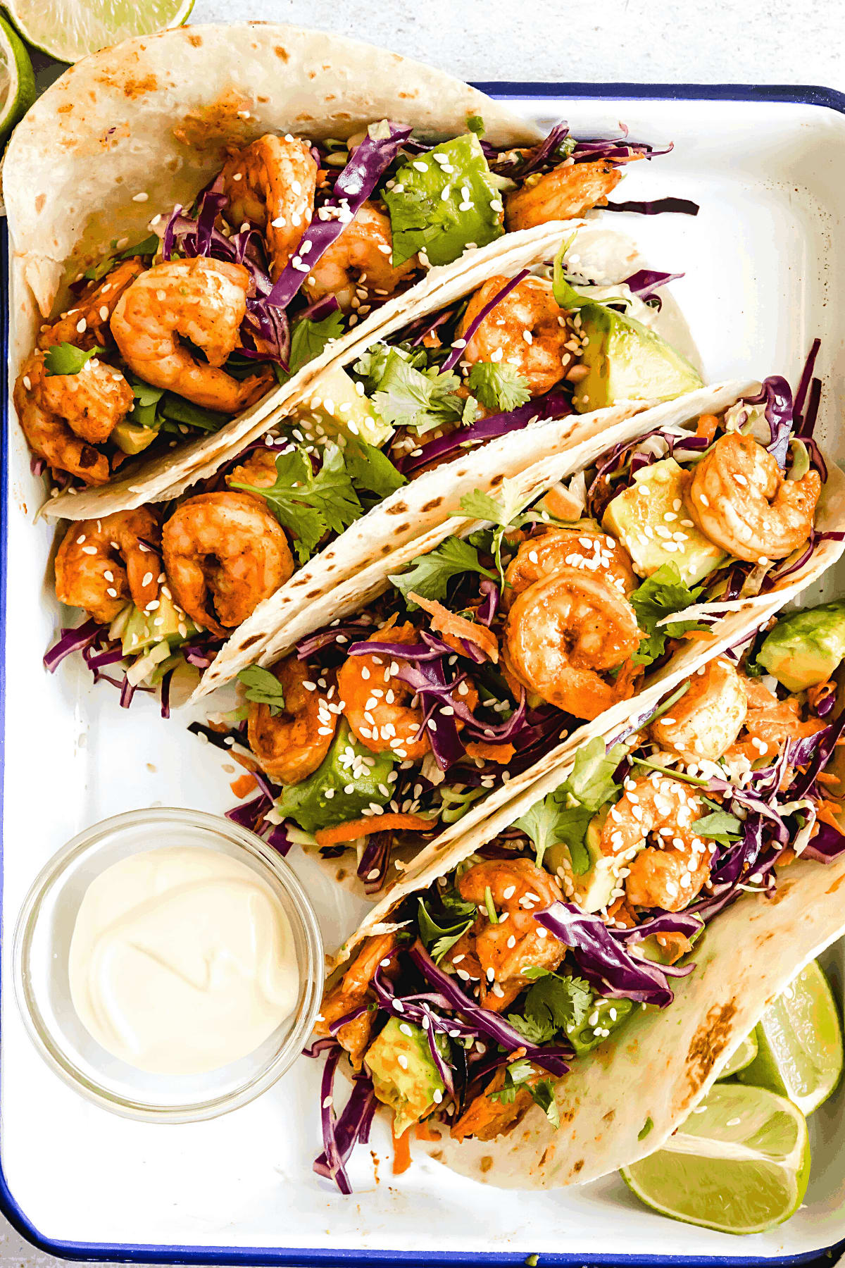 Speedy Sweet and Fiery Asian Shrimp Wraps