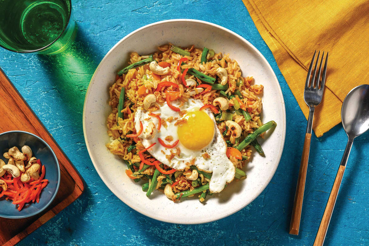 Sichuan-Style Veggie Fried Rice