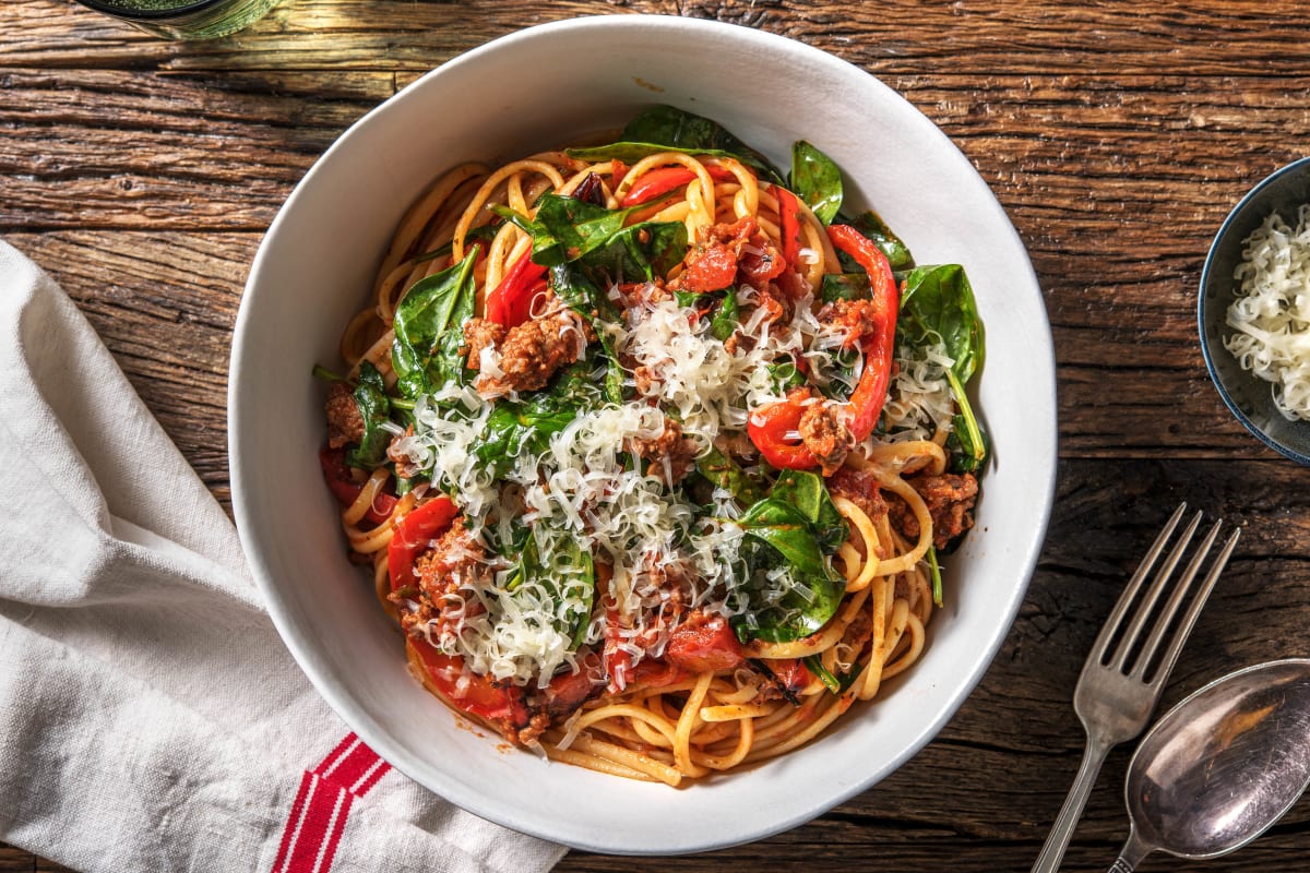 Ragù simple à l’agneau