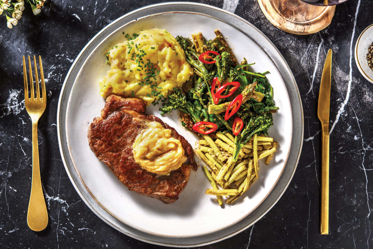 Sirloin Steak & Miso Butter