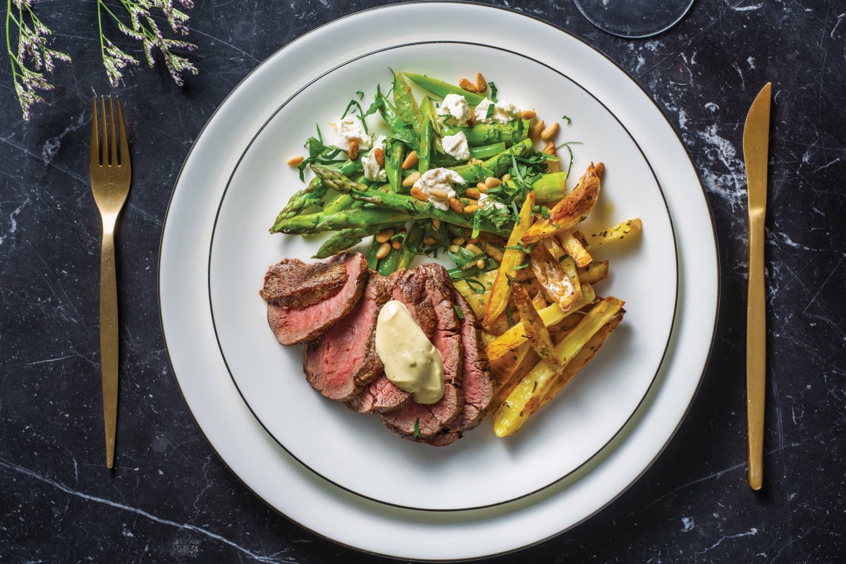 Premium Fillet Steak & Rosemary Fries