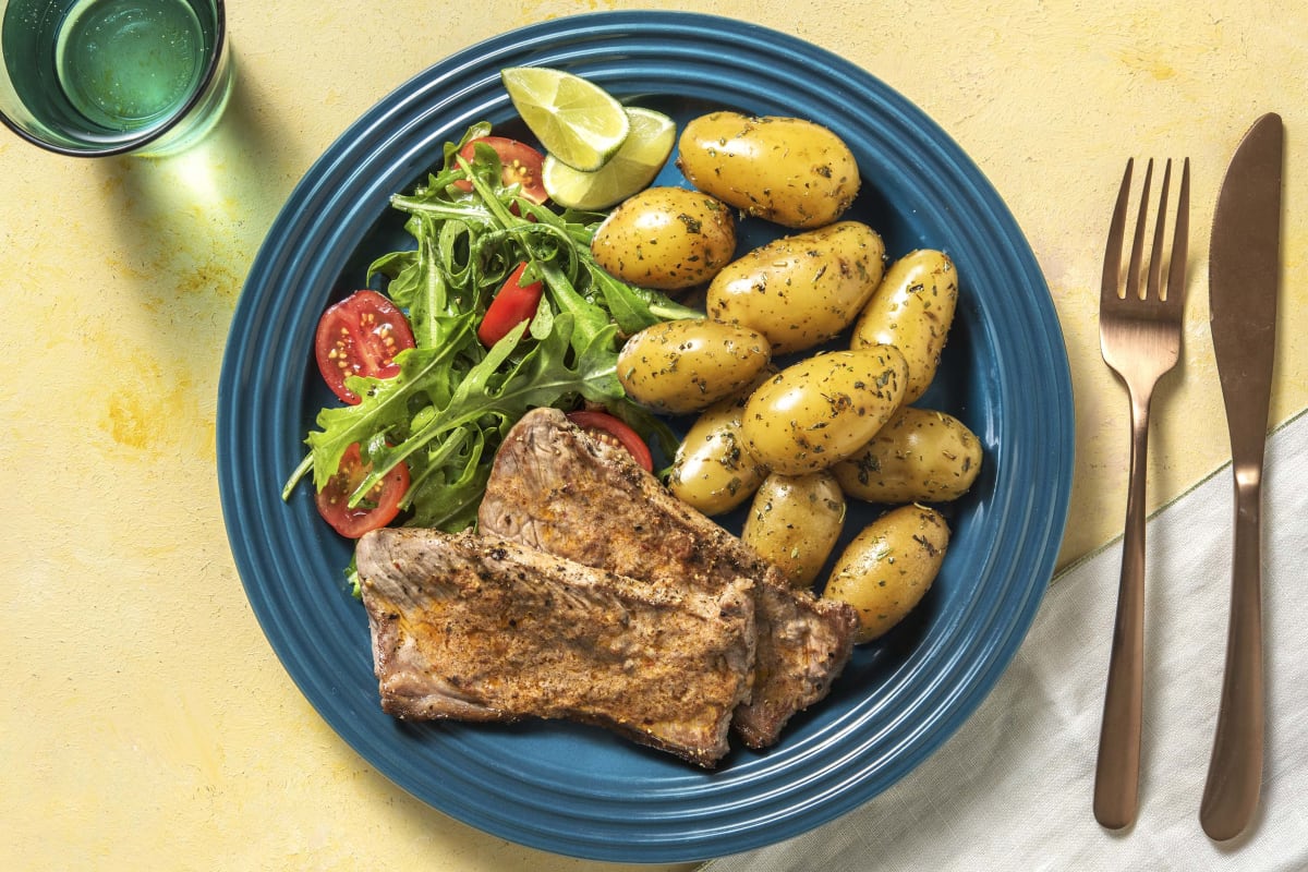 Sizzler Steaks with Chipotle Butter