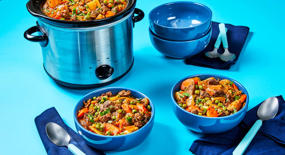 Slow Cooker Hearty Steak Stew