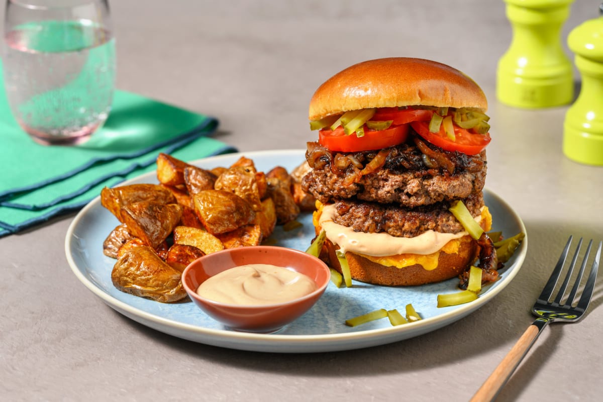 Spicy Southwest Smash Burger Recipe