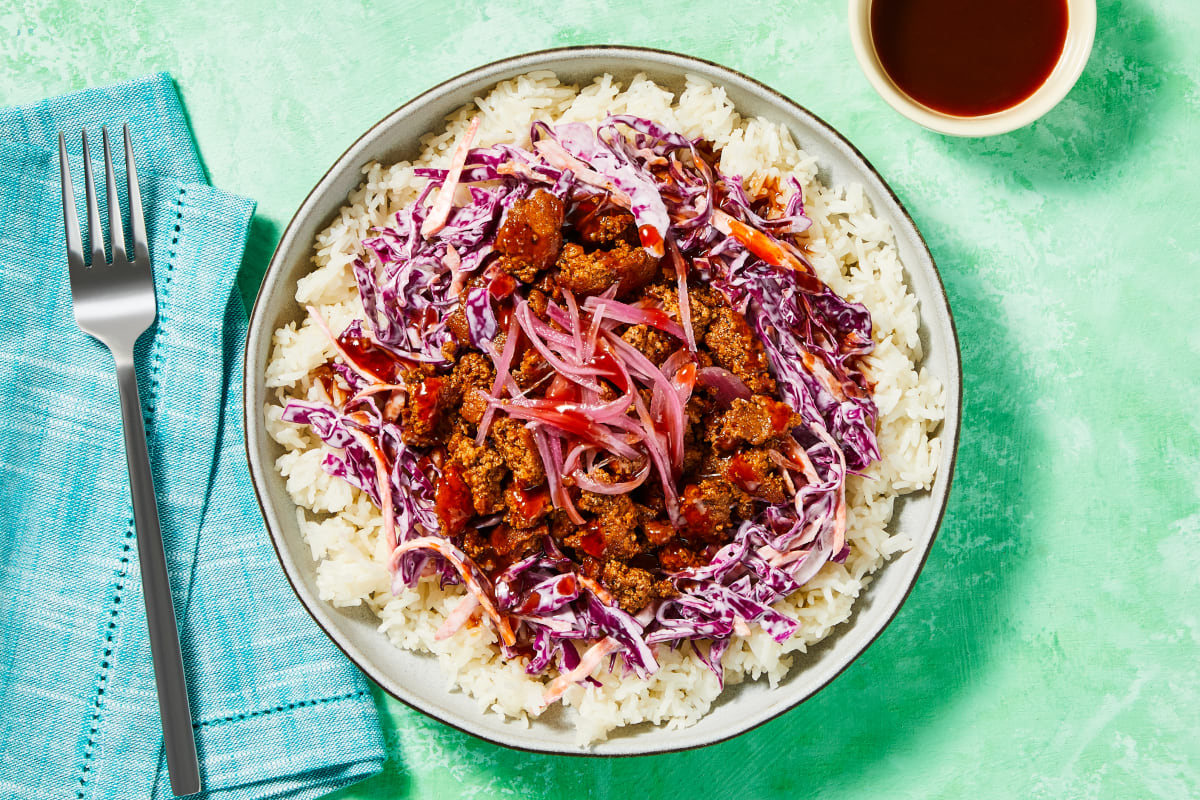 Smoky Pork Rice Bowls