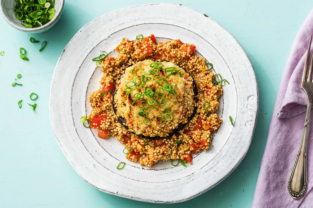 Smoky Stuffed Mushrooms