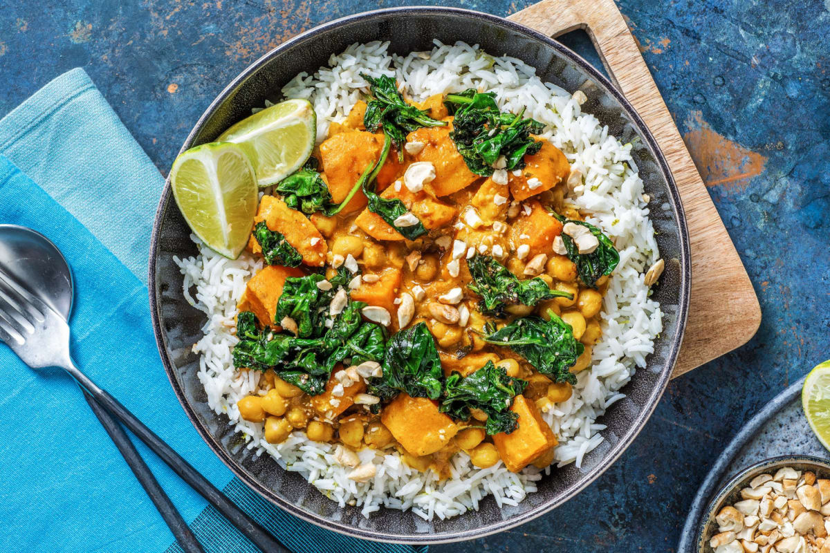 South East Asian Inspired Chickpea Curry