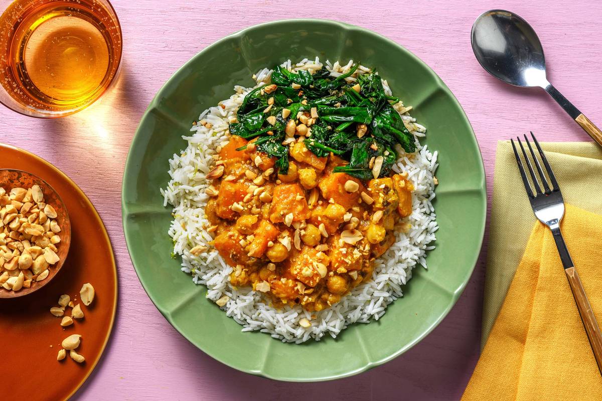 South East Asian Inspired Chickpea Curry Recipe HelloFresh