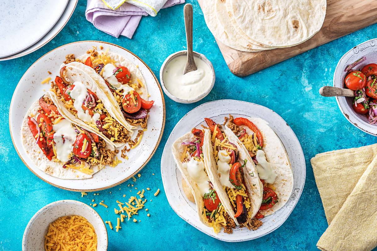 SouthwesternStyle Pork Fajitas Recipe HelloFresh