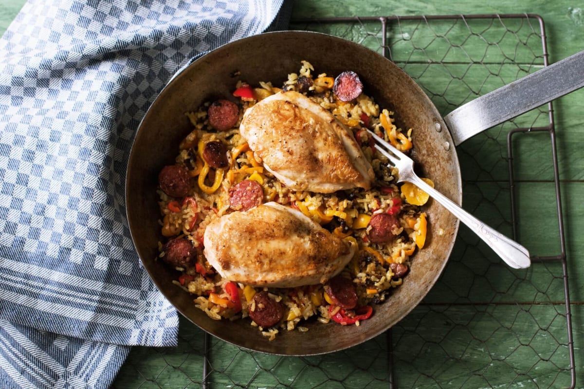 Spanish One-Pot Chicken and Rice