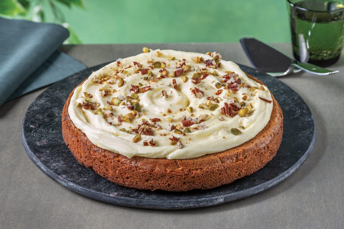 Spiced Carrot & Nut Cake