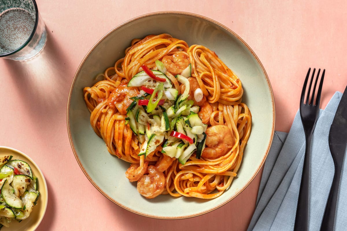 Spicy Prawn Pasta