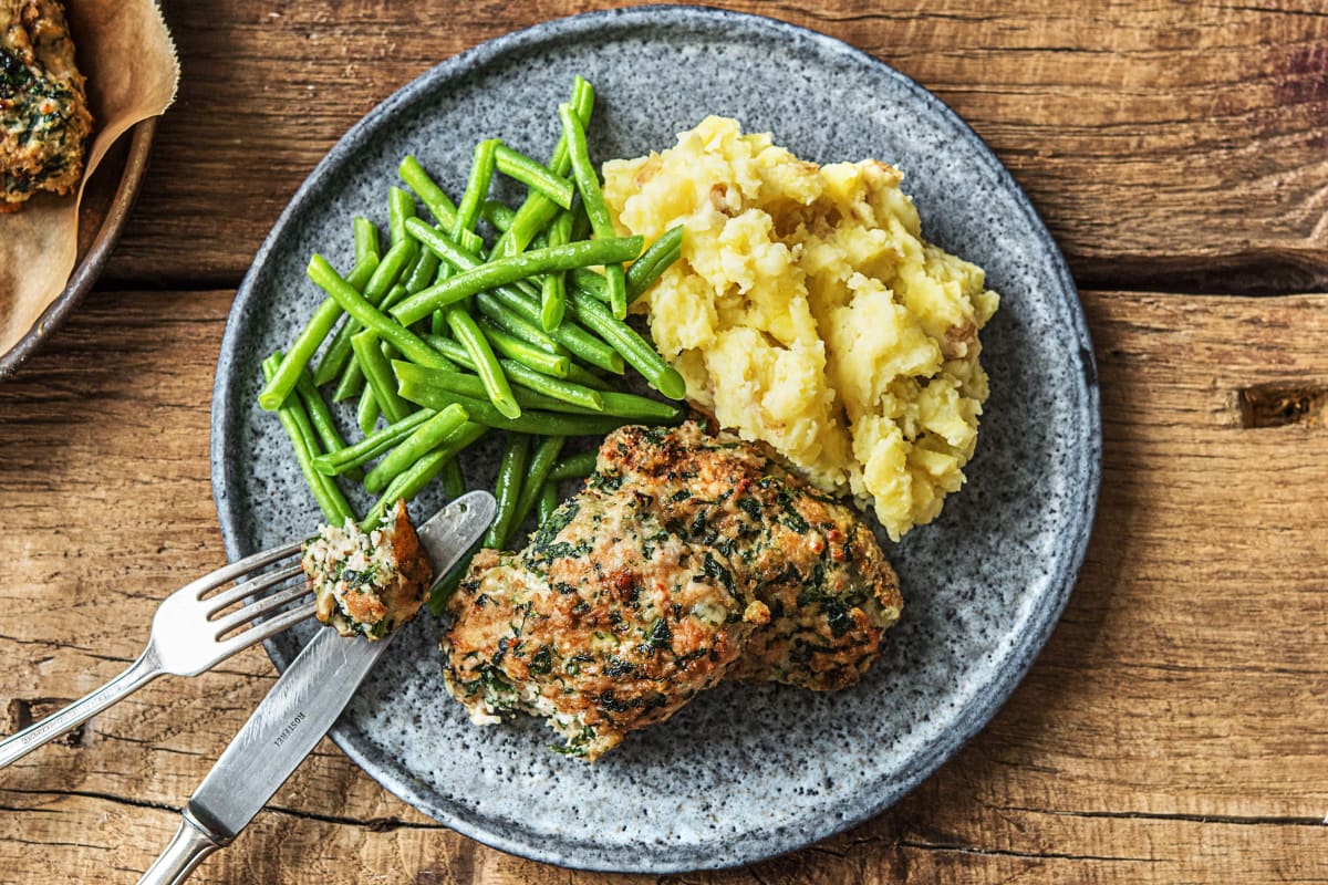 Spinach and Turkey Meatloaves