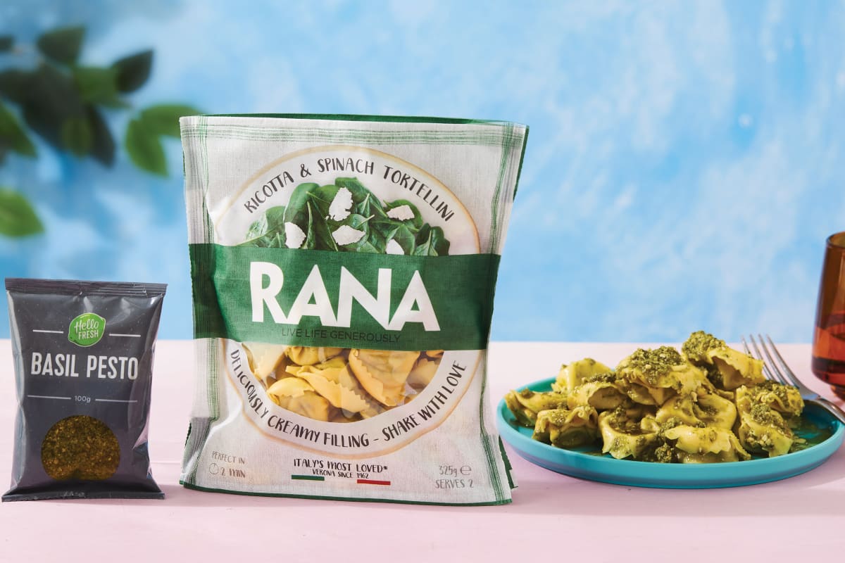 x Spinach & Ricotta Tortellini and Basil Pesto Bundle