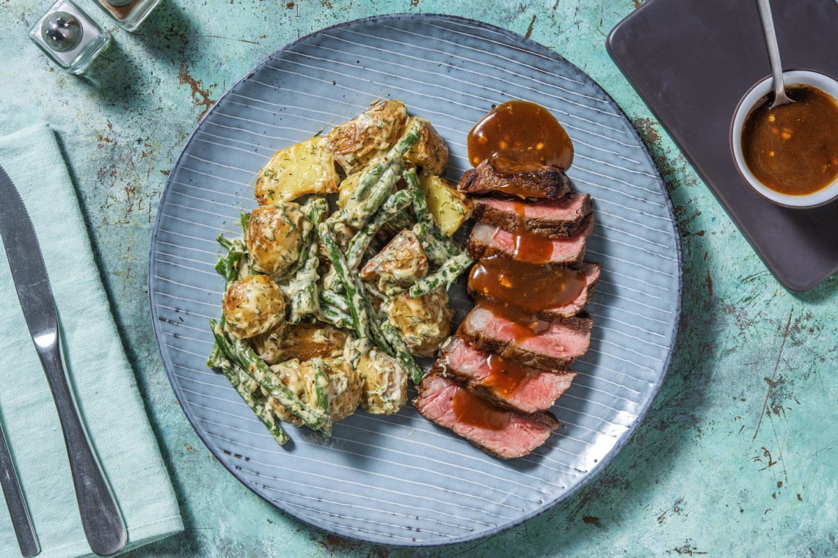 Pan-Seared Steak