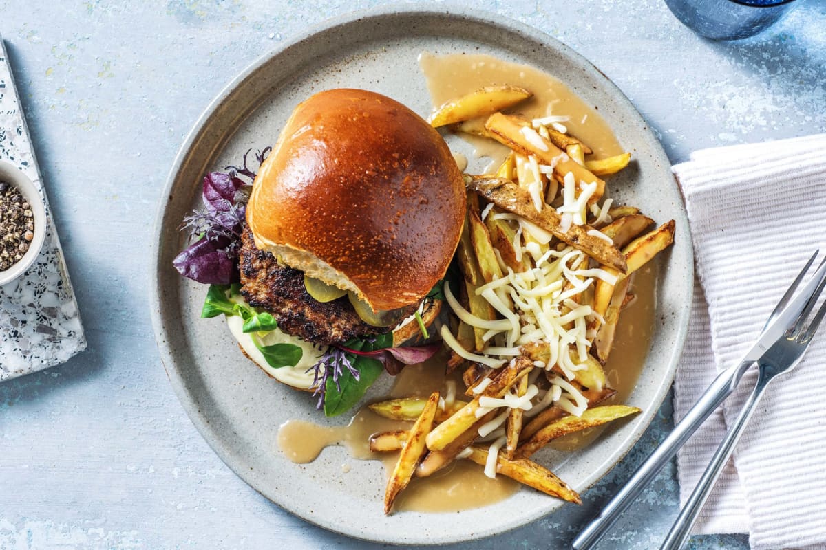 Burgers aux épices à steak