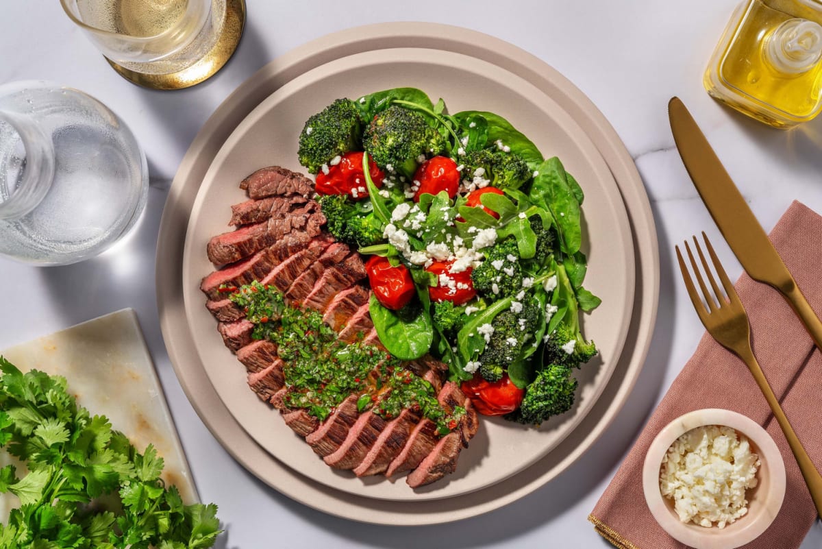 Steak with Chimichurri