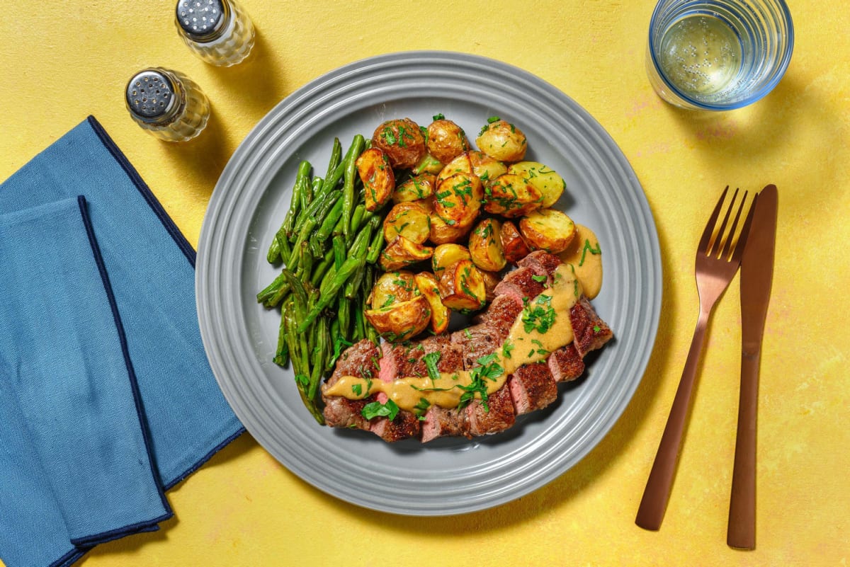 Pan-Seared Steaks