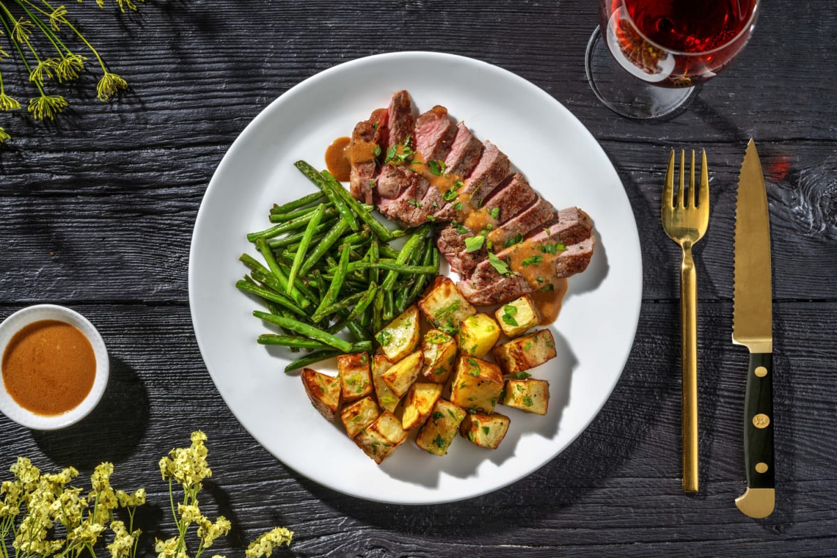 Steaks poêlés