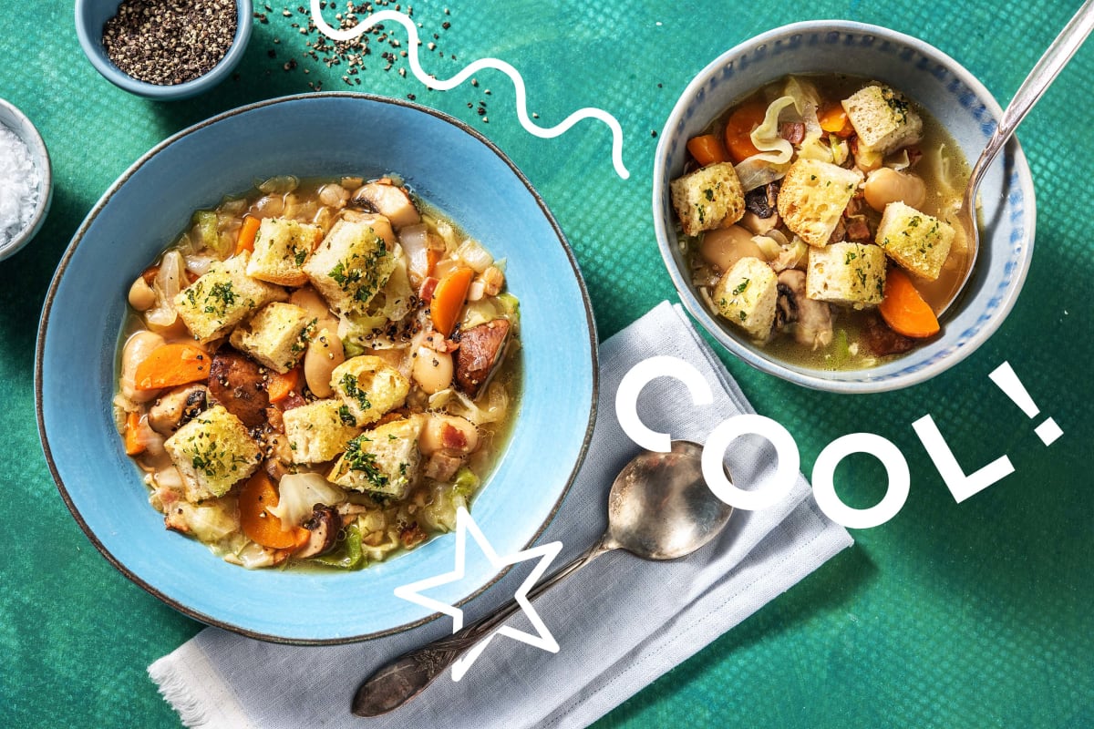 Stew! Englischer Eintopf mit Bacon Rezept | HelloFresh