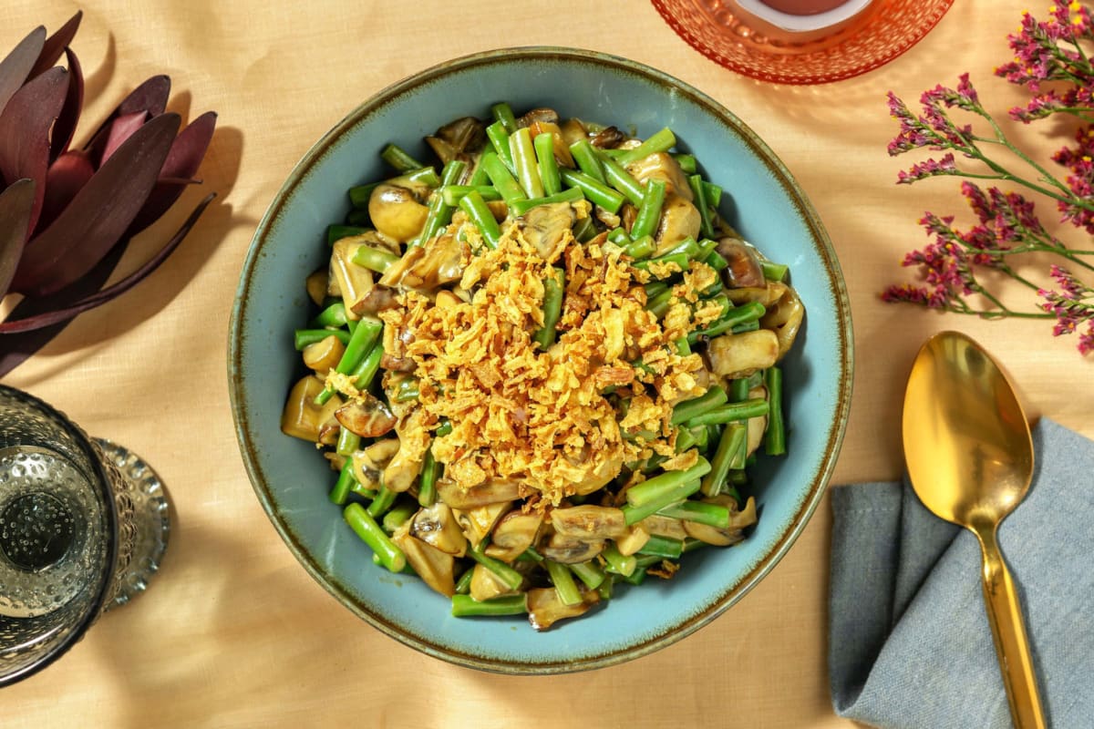 Casserole de haricots verts crémeuse