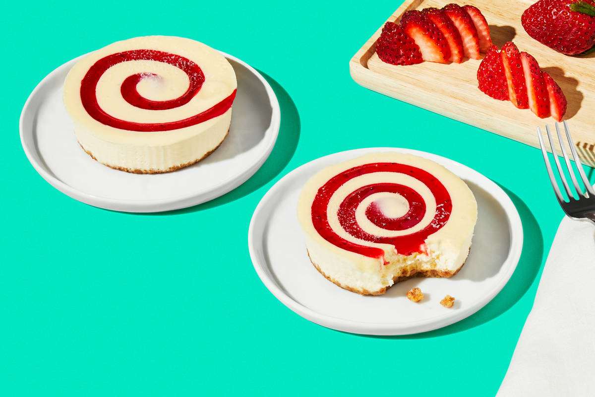 Strawberry Swirl Cheesecake Recipe HelloFresh