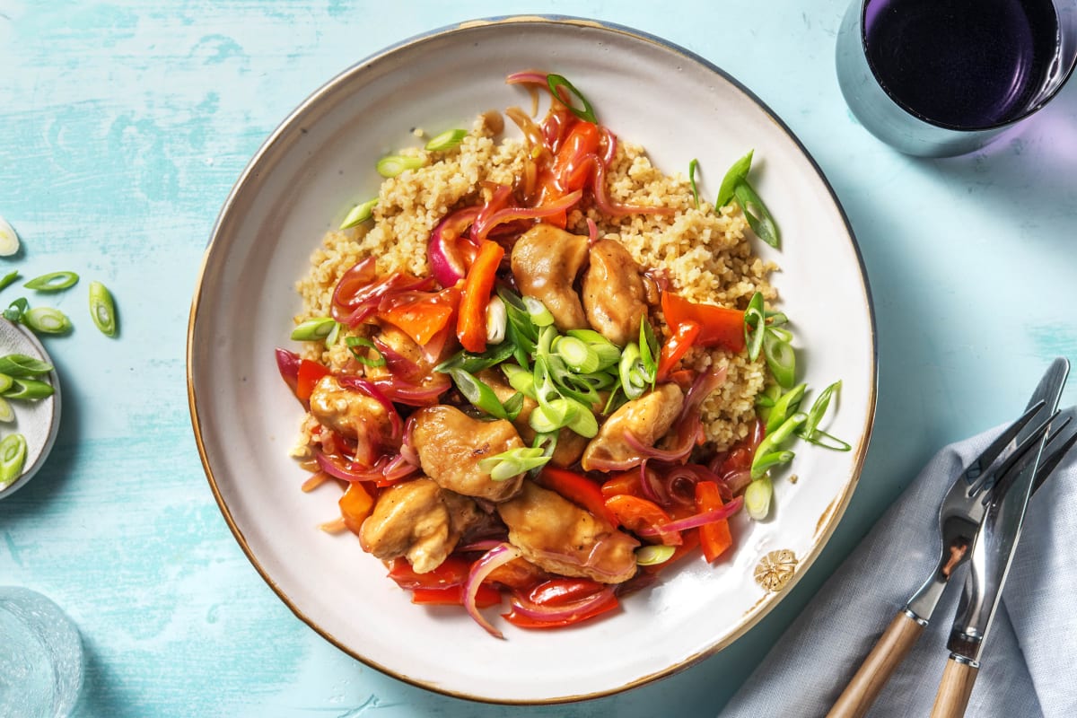 Sweet and Sour Style Chicken